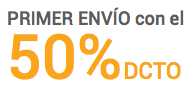 descuento primer envio
